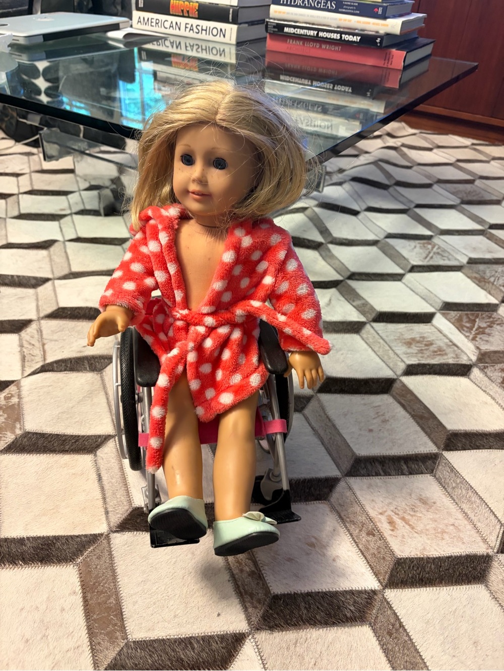 American Girl Truly Me Doll and Wheelchair